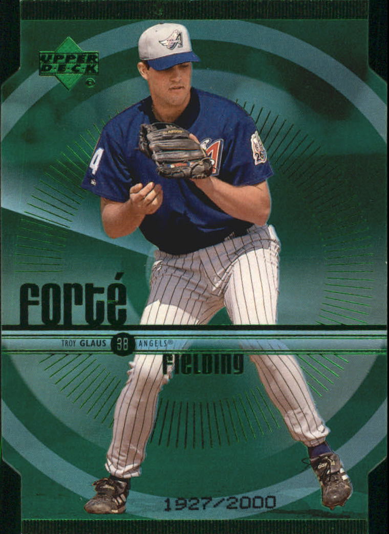 1999 Upper Deck Forte Double #F2 Troy Glaus