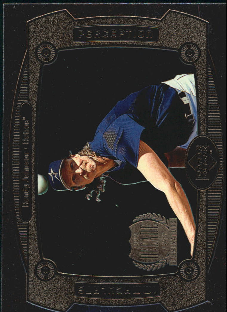 1999 Upper Deck Immaculate Perception #I11 Randy Johnson