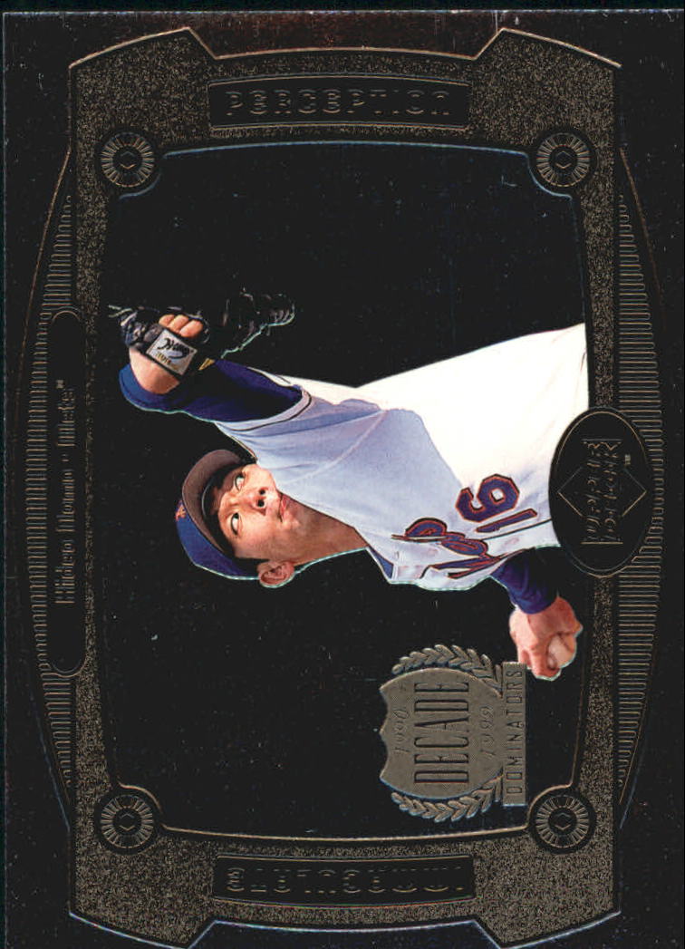 1999 Upper Deck Immaculate Perception #I17 Hideo Nomo