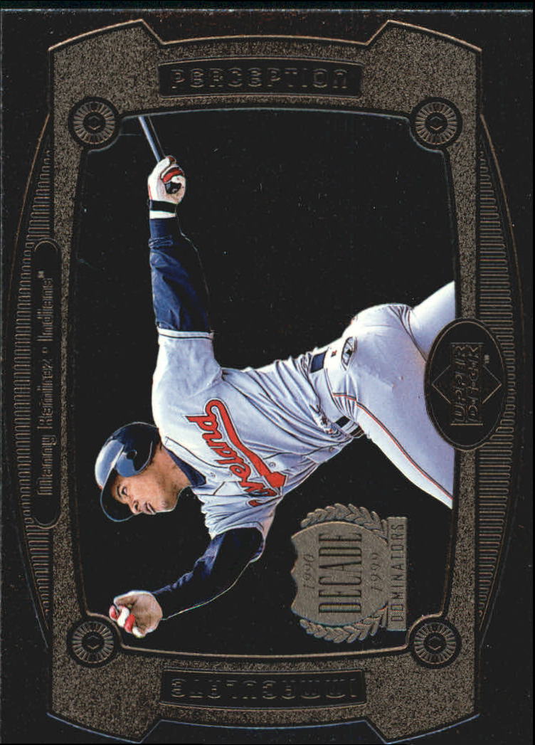 1999 Upper Deck Immaculate Perception #I19 Manny Ramirez