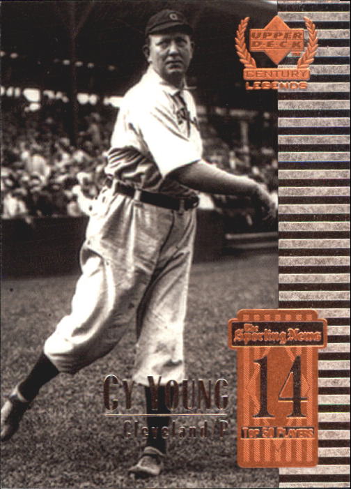 1999 Upper Deck Century Legends #14 Cy Young