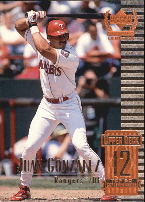 1999 Upper Deck Century Legends #62 Juan Gonzalez