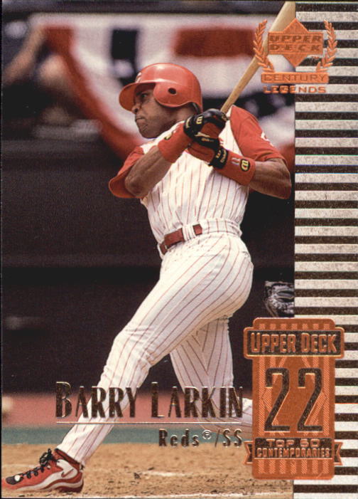 1999 Upper Deck Century Legends #72 Barry Larkin