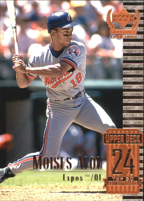 1999 Upper Deck Century Legends #74 Moises Alou
