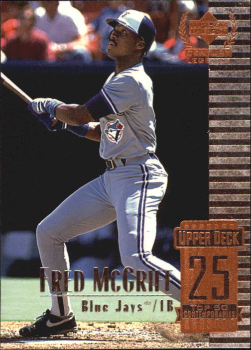 1999 Upper Deck Century Legends #75 Fred McGriff