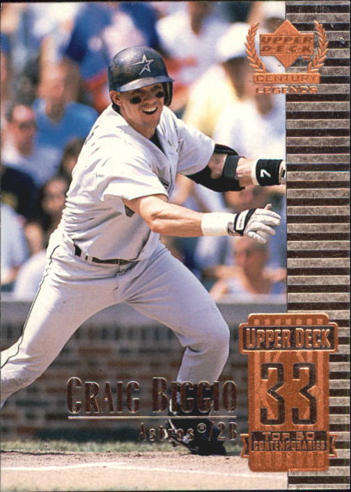 1999 Upper Deck Century Legends #83 Craig Biggio