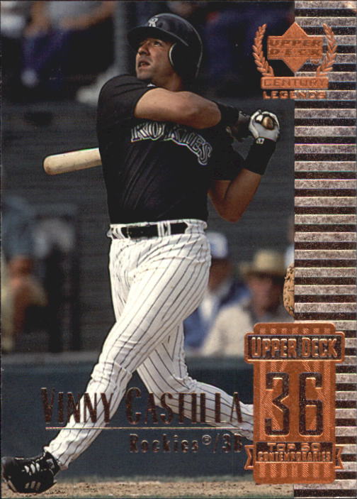 1999 Upper Deck Century Legends #86 Vinny Castilla