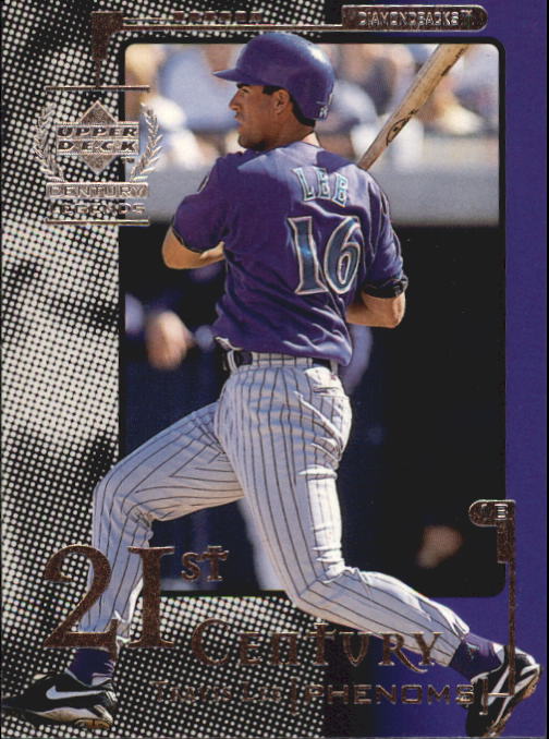 1999 Upper Deck Century Legends #106 Travis Lee 21CP