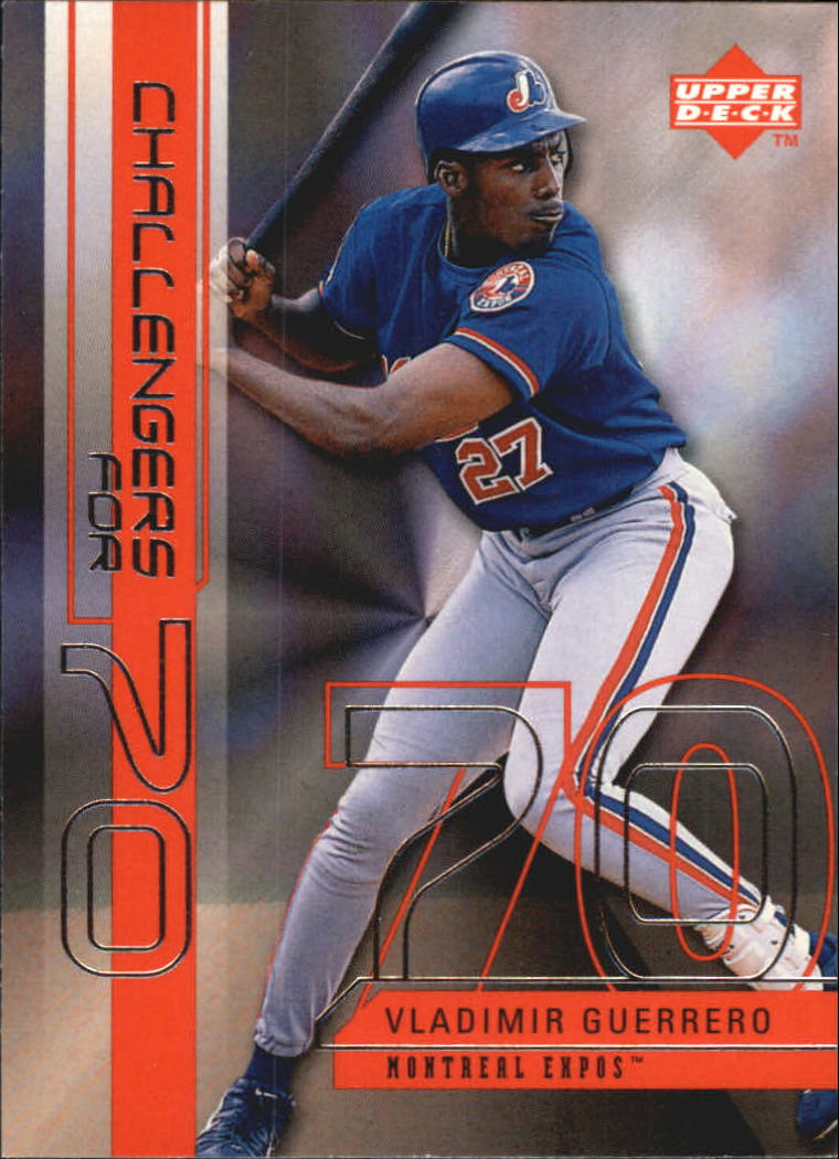 1999 Upper Deck Challengers for 70 Challengers Inserts #C13 Vladimir Guerrero