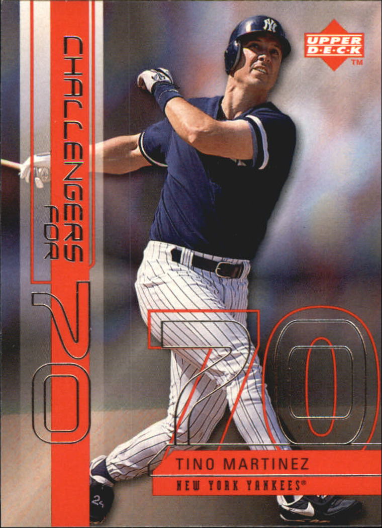 1999 Upper Deck Challengers for 70 Challengers Inserts #C20 Tino Martinez