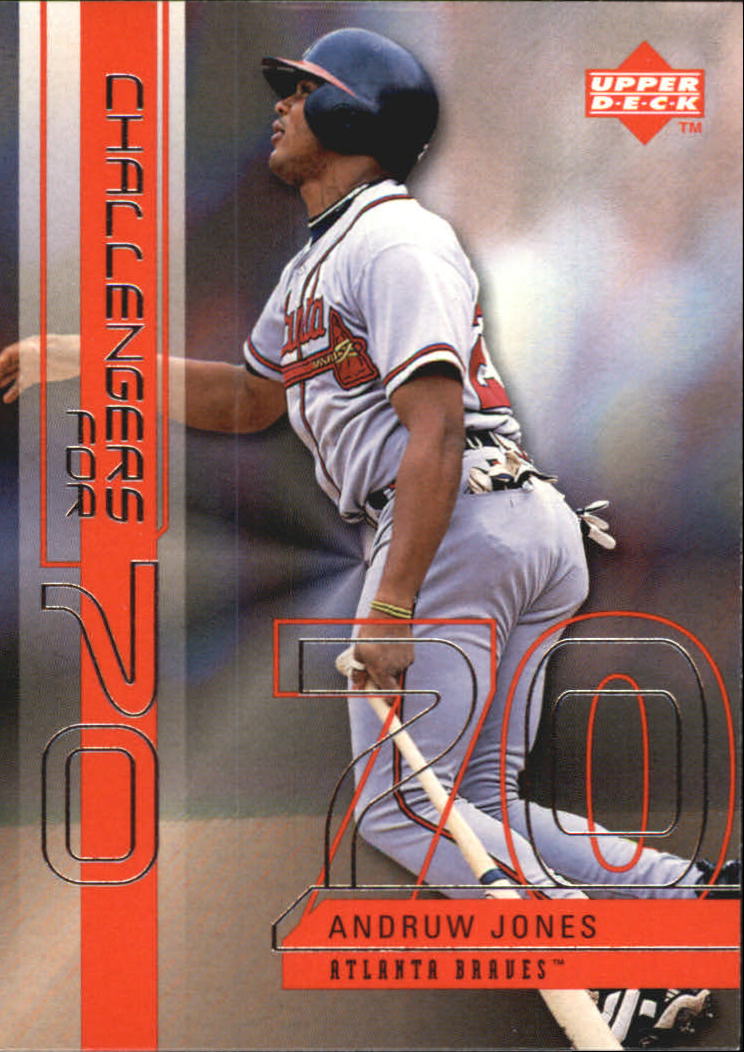 1999 Upper Deck Challengers for 70 Challengers Inserts #C26 Andruw Jones