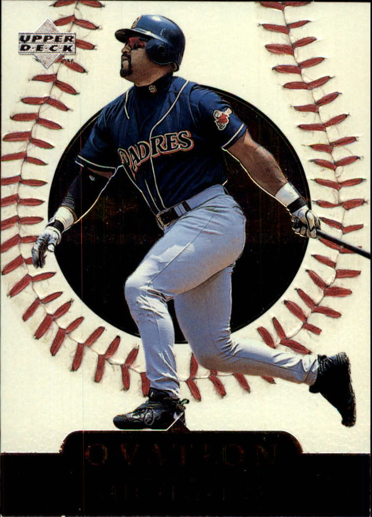 1999 Upper Deck Ovation #6 Greg Vaughn