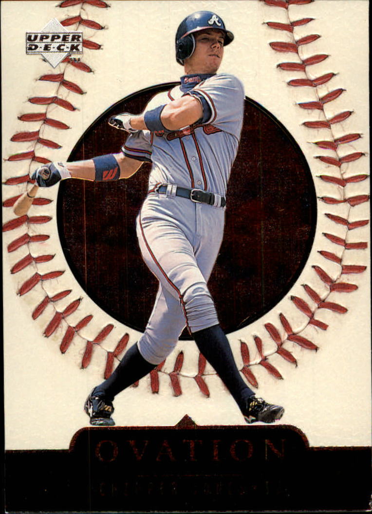 1999 Upper Deck Ovation #56 Chipper Jones