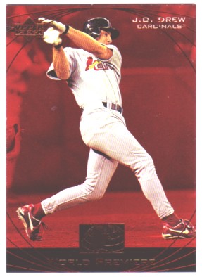 1999 Upper Deck Ovation #61 J.D. Drew WP