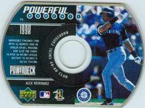1999 Upper Deck PowerDeck Powerful Moments #P6 Alex Rodriguez