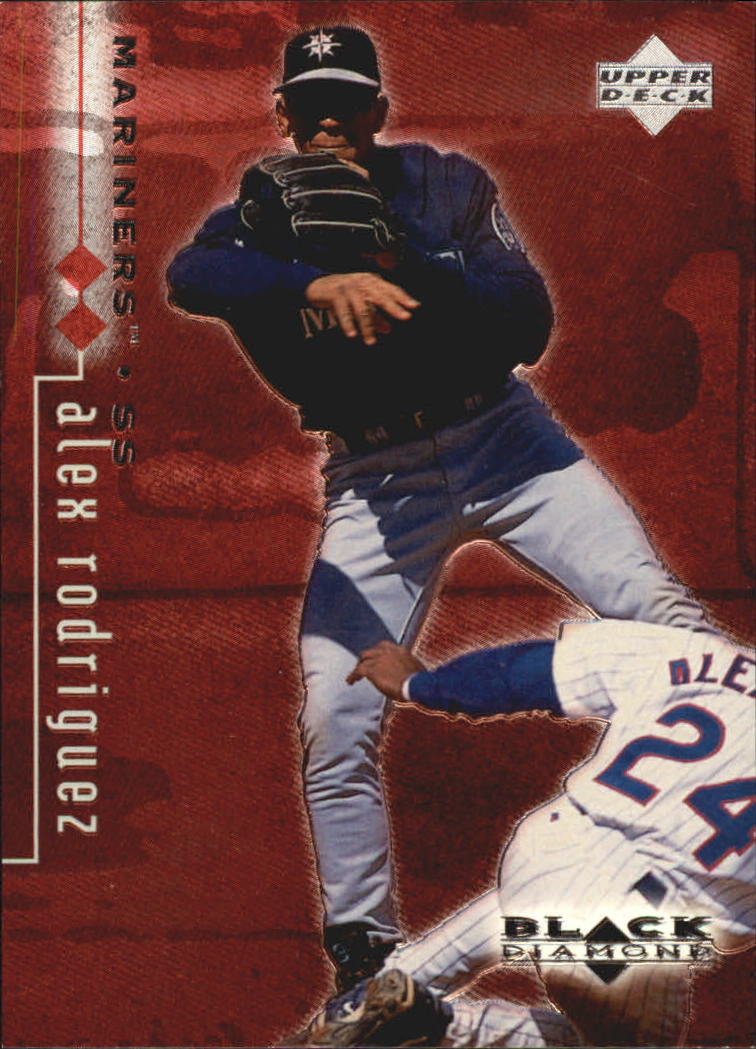 1999 Black Diamond Double #77 Alex Rodriguez