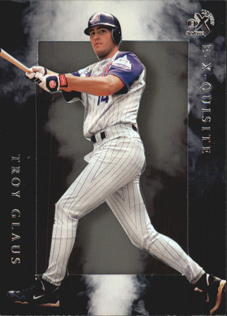 1999 E-X Century E-X Quisite #1 Troy Glaus