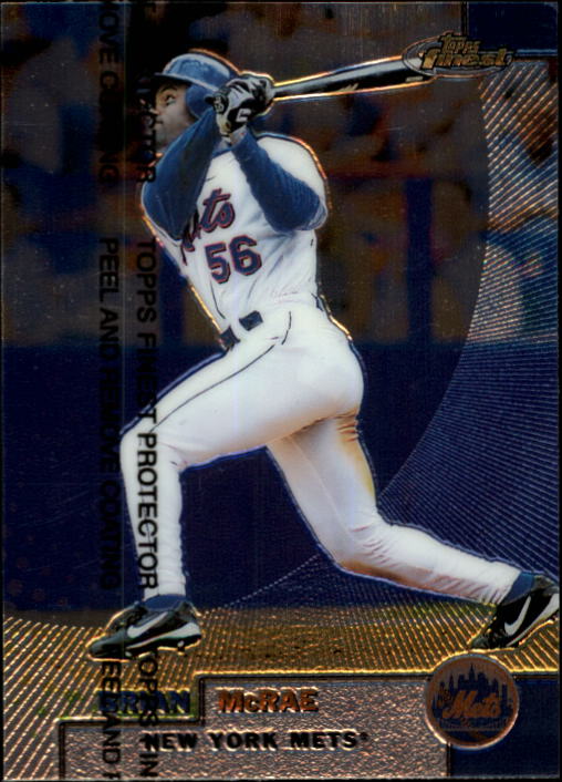 1999 Finest #13 Brian McRae