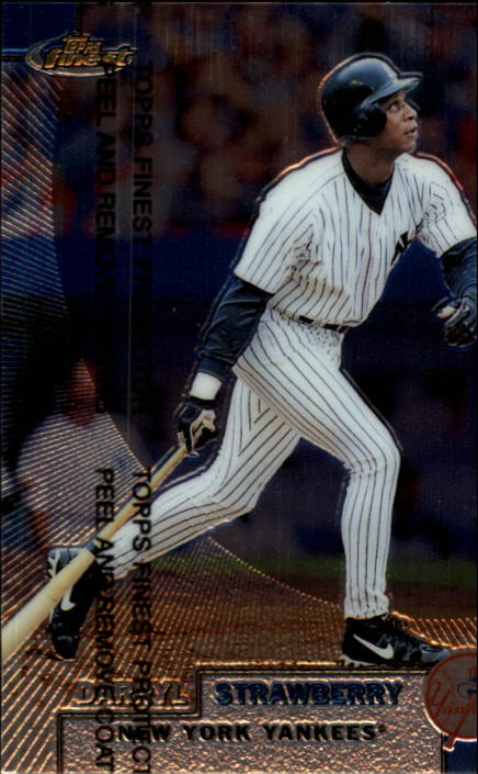 1999 Finest #38 Darryl Strawberry