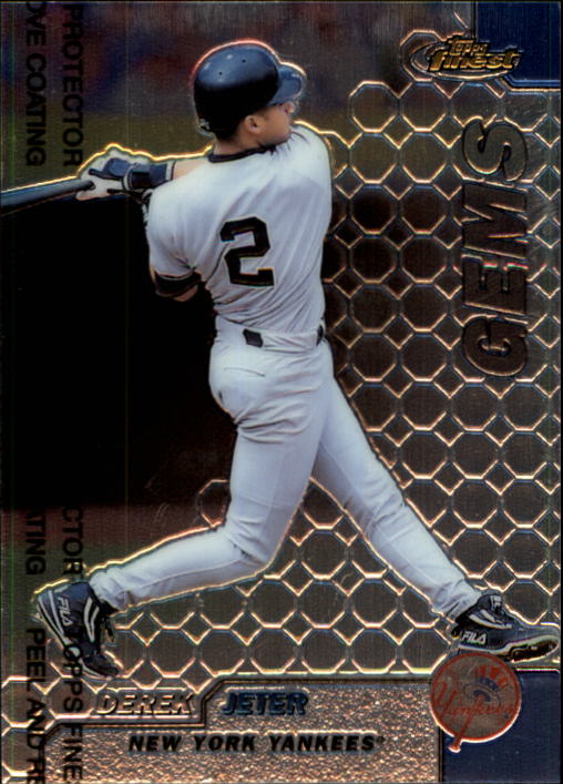 1999 Finest #115 Derek Jeter GEM