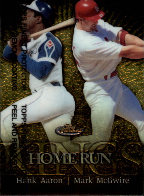 1999 Finest #300 H.Aaron/M.McGwire