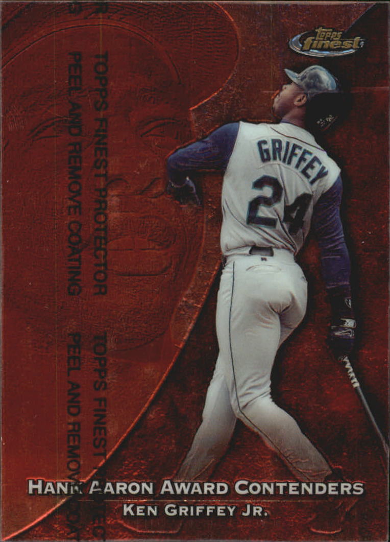 1999 Finest Aaron Award Contenders #HA8 Ken Griffey Jr.