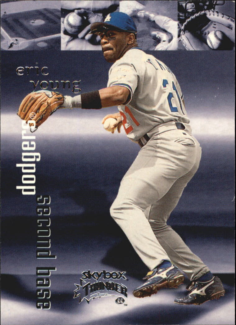 1999 SkyBox Thunder #10 Eric Young