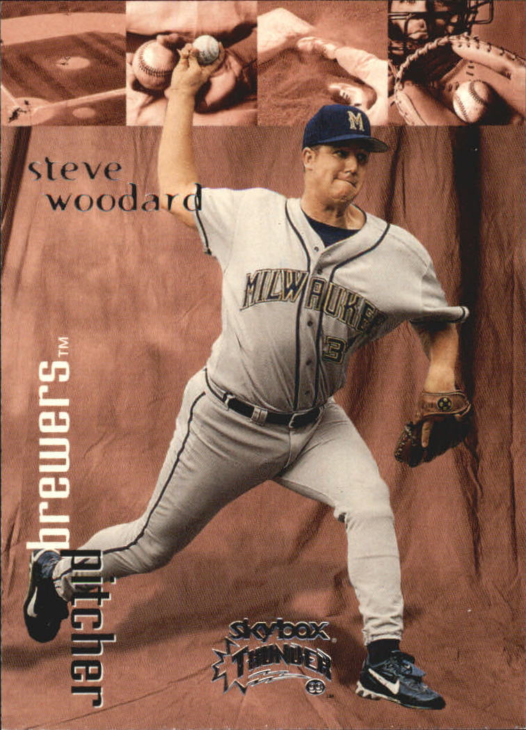1999 SkyBox Thunder #17 Steve Woodard