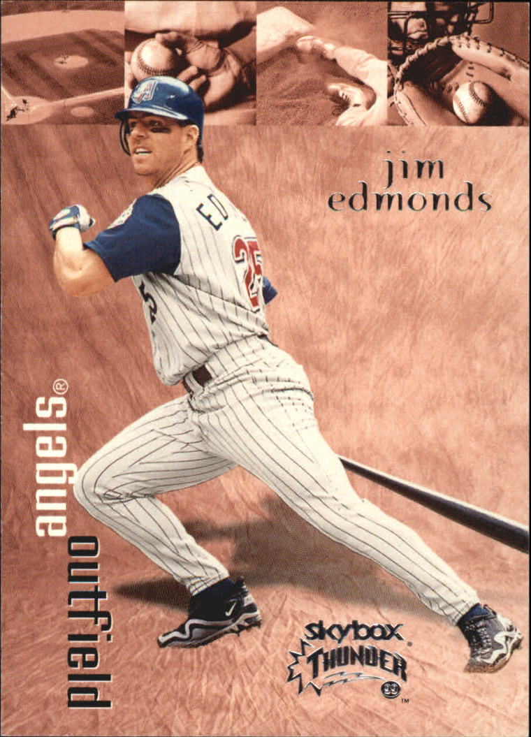 1999 SkyBox Thunder #33 Jim Edmonds