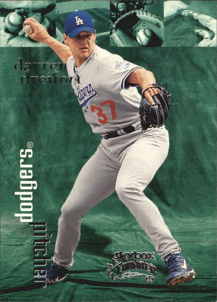 1999 SkyBox Thunder #44 Darren Dreifort