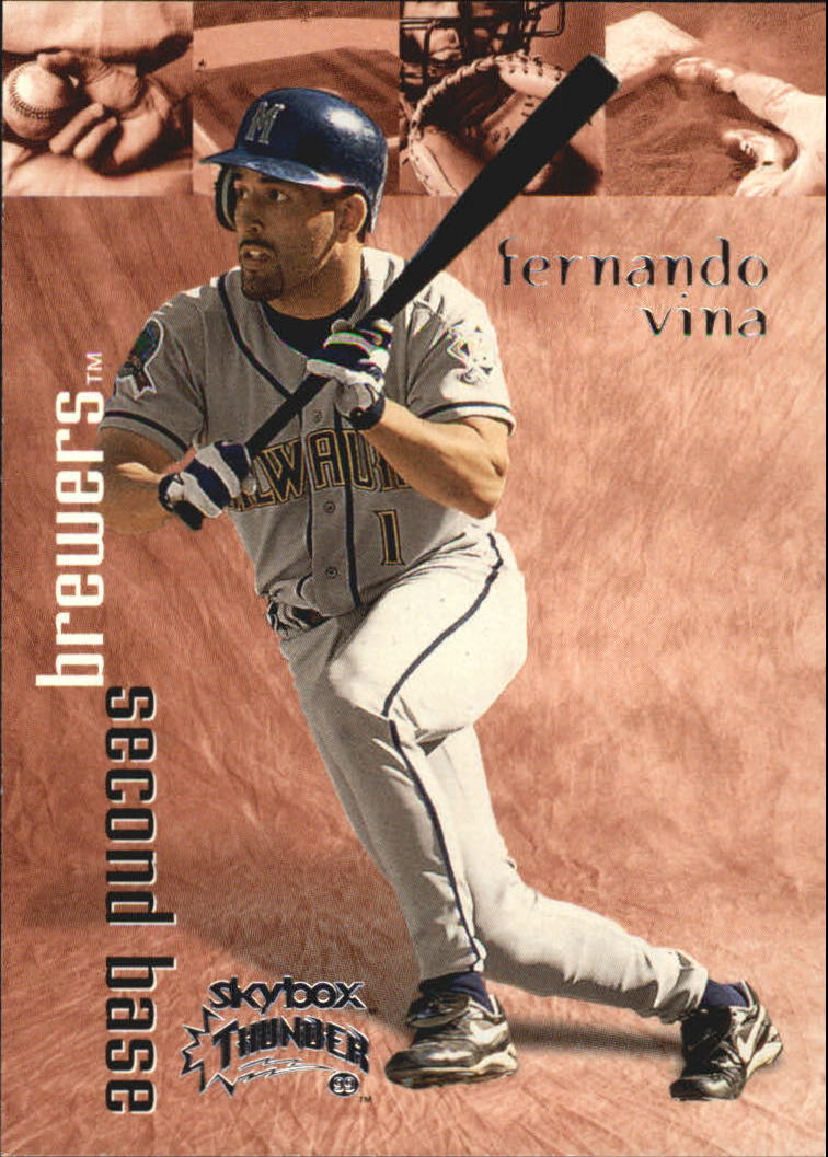 1999 SkyBox Thunder #45 Fernando Vina