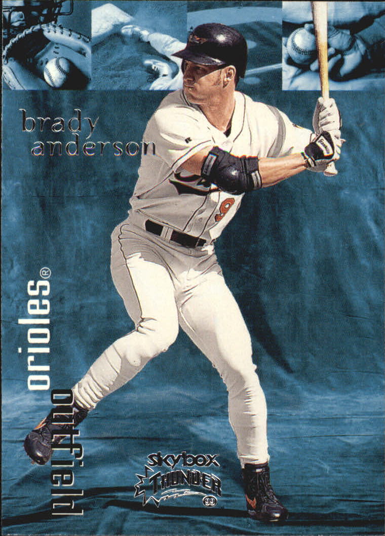 1999 SkyBox Thunder #78 Brady Anderson