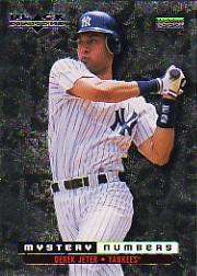 1999 Black Diamond Mystery Numbers #M8 Derek Jeter/800