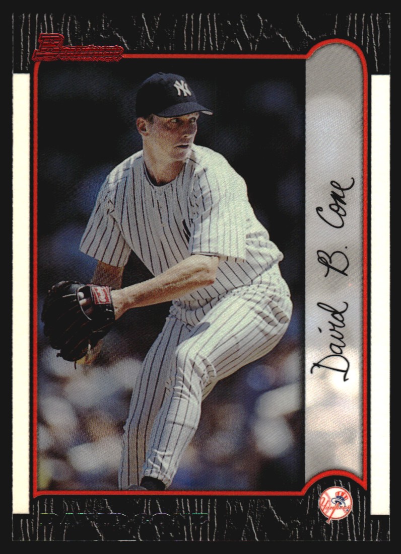 1999 Bowman #66 David Cone