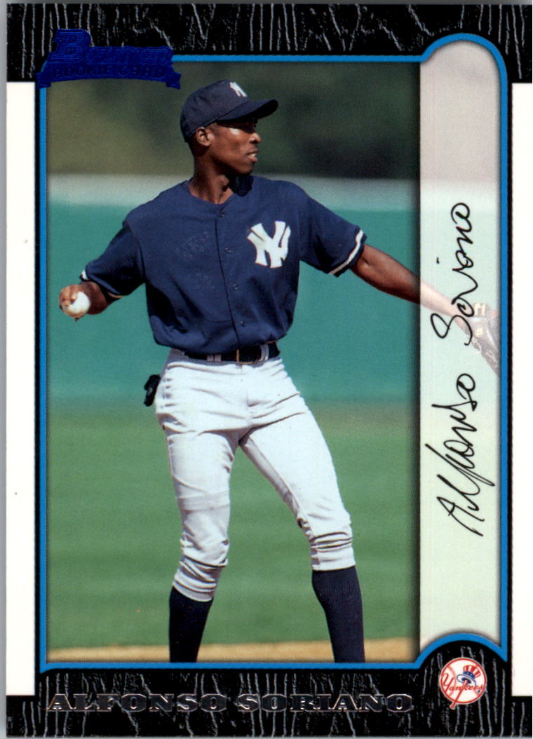 1999 Bowman #350 Alfonso Soriano RC