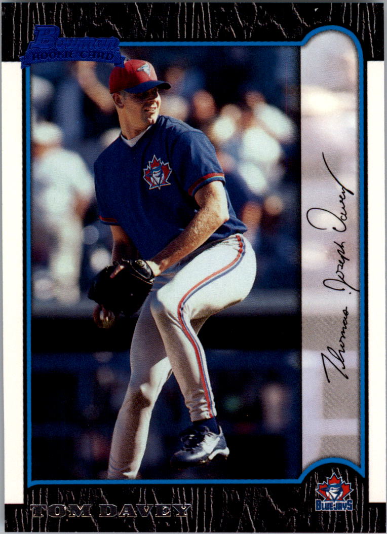1999 Bowman #373 Tom Davey RC