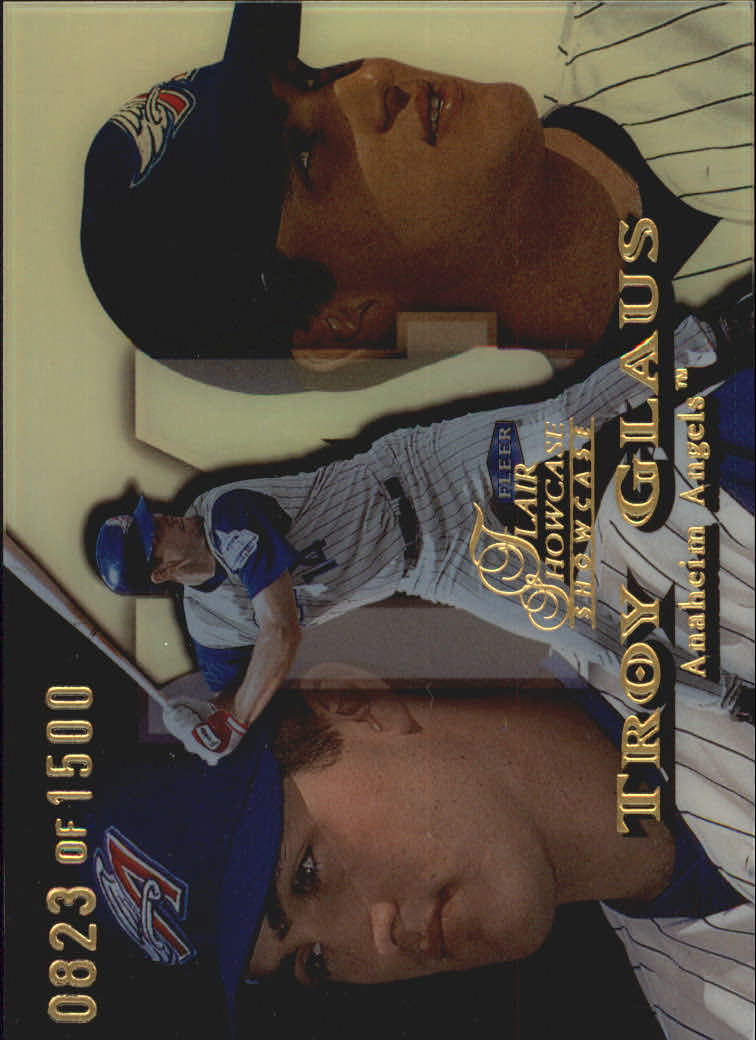 1999 Flair Showcase Row 1 #12 Troy Glaus