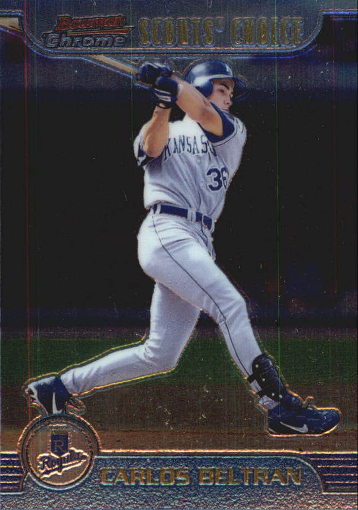 1999 Bowman Chrome Scout's Choice #SC8 Carlos Beltran