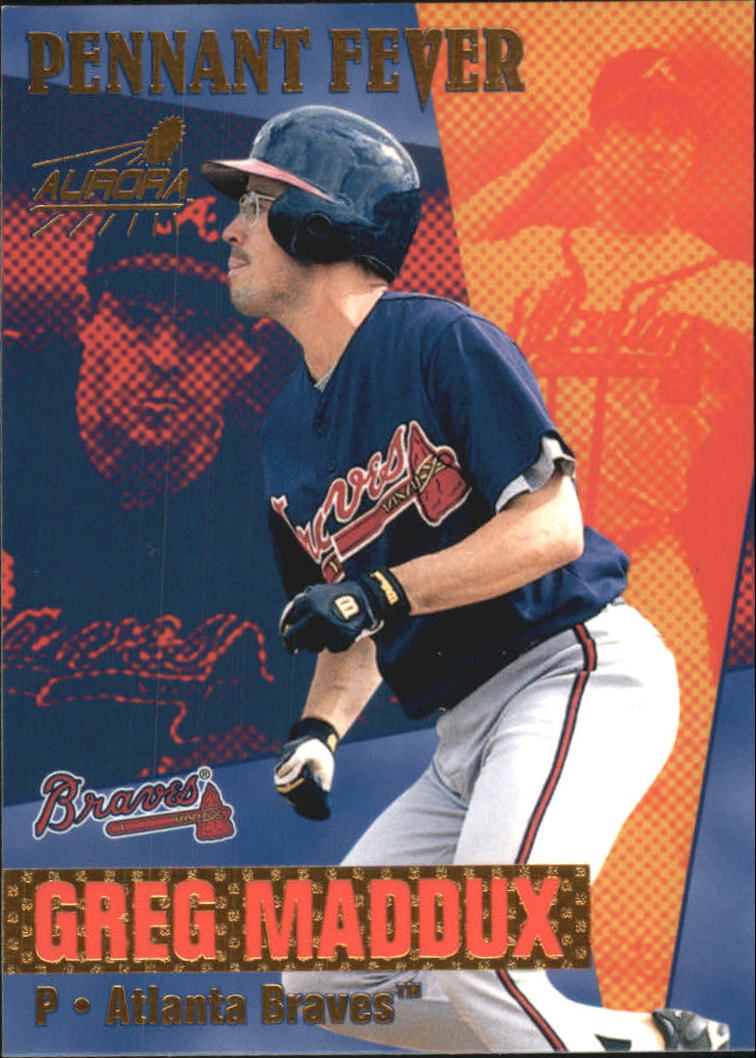 1999 Aurora Pennant Fever #2 Greg Maddux
