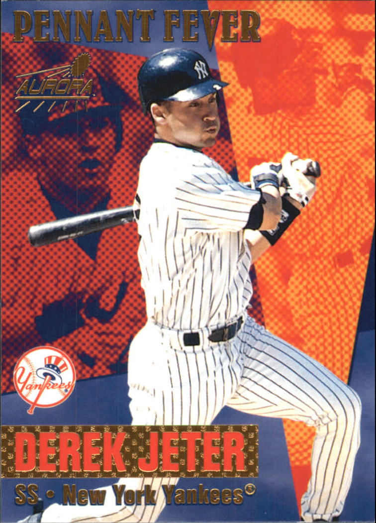 1999 Aurora Pennant Fever #12 Derek Jeter