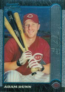 1999 Bowman Chrome #369 Adam Dunn RC