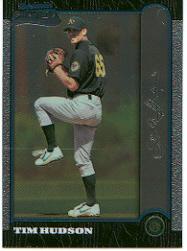 1999 Bowman Chrome #375 Tim Hudson RC