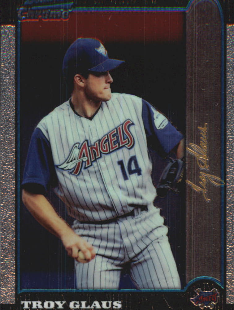 1999 Bowman Chrome Gold #341 Troy Glaus