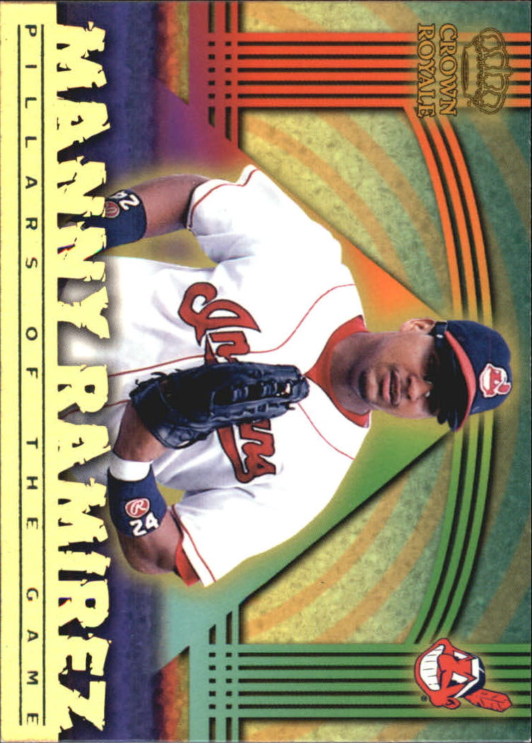1999 Crown Royale Pillars of the Game #9 Manny Ramirez front image