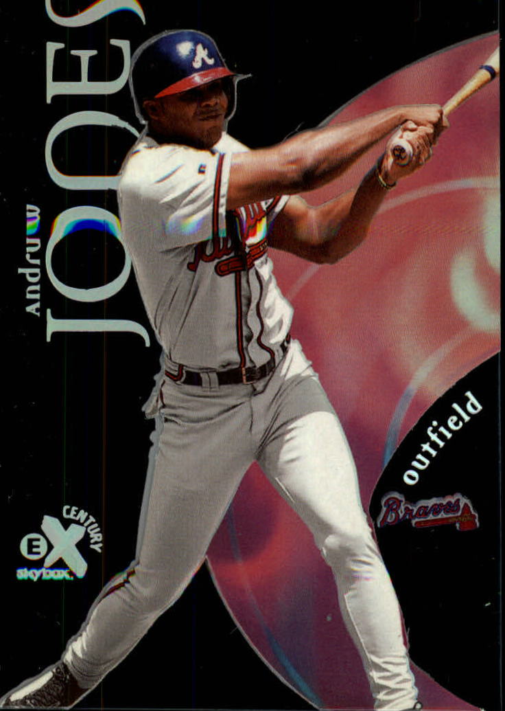 1999 E-X Century #25 Andruw Jones