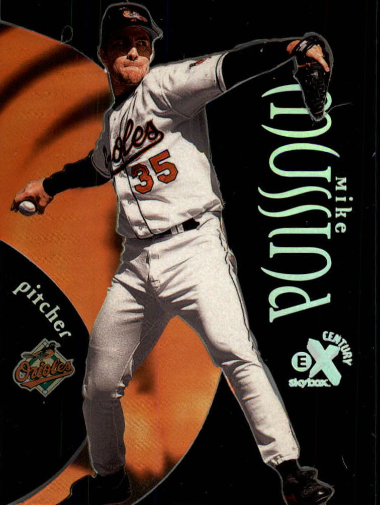 1999 E-X Century #31 Mike Mussina