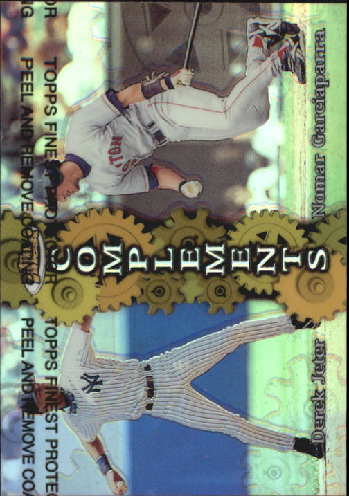 1999 Finest Complements Dual Refractors #C5 Derek Jeter/Nomar Garciaparra