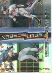 1999 Finest Split Screen #SS7 F.Thomas/A.Galarraga
