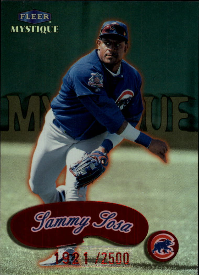 1999 Fleer Mystique #153 Sammy Sosa STAR