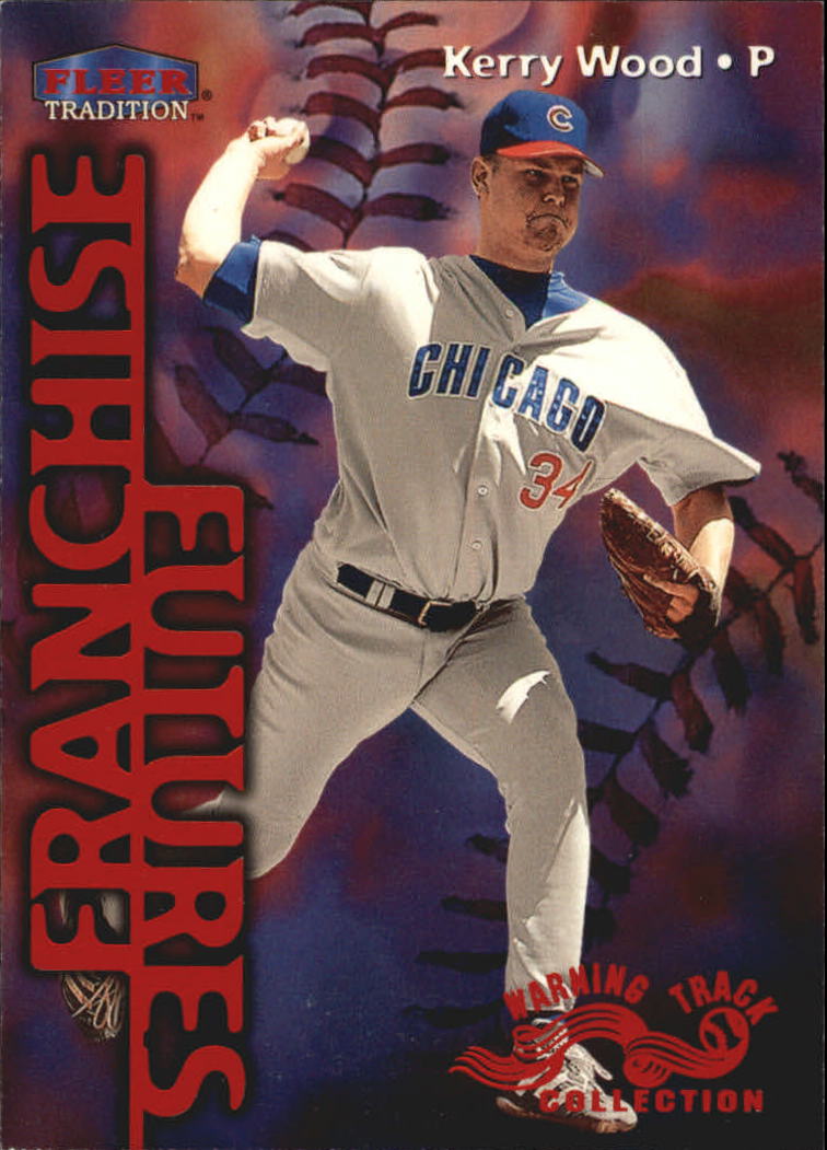 1999 Fleer Tradition Warning Track #590 Kerry Wood FF